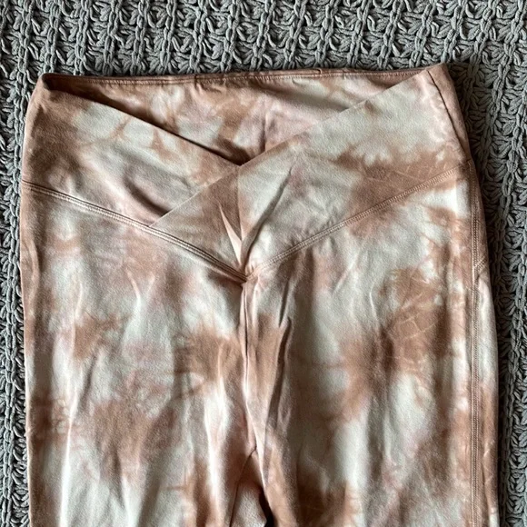 PINK by Victoria’s Secret cotton high-waist V crossover leggings in full length - Picture 4 of 8